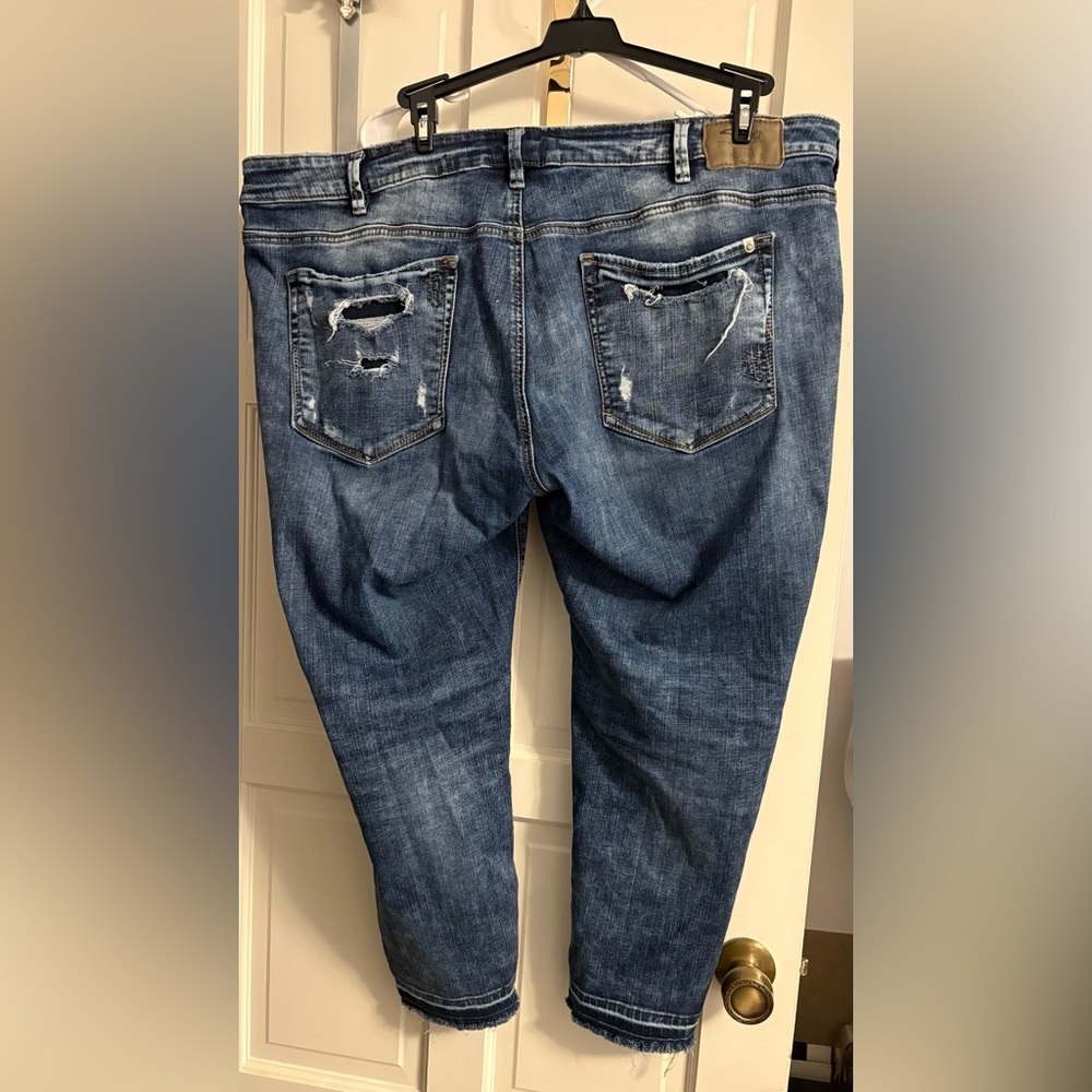 Silver Jeans Women’s SAM Distressed Jeans Plus Size 24 - Picture 10 of 12
